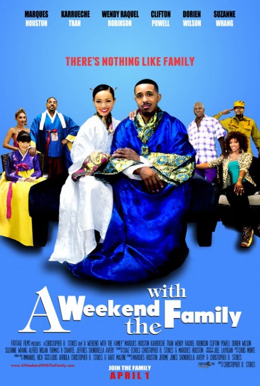 Poster of Footage Films' A Weekend with the Family (2016)