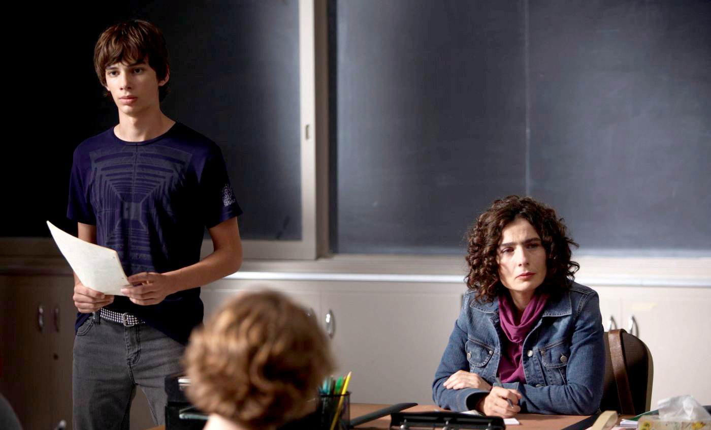 Devon Bostick stars as Simon and Arsinee Khanjian stars as Sabine in Sony Pictures Classics' Adoration (2009)