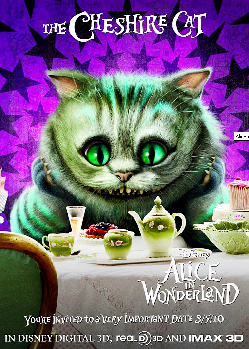 Poster of Alice in Wonderland (2010)