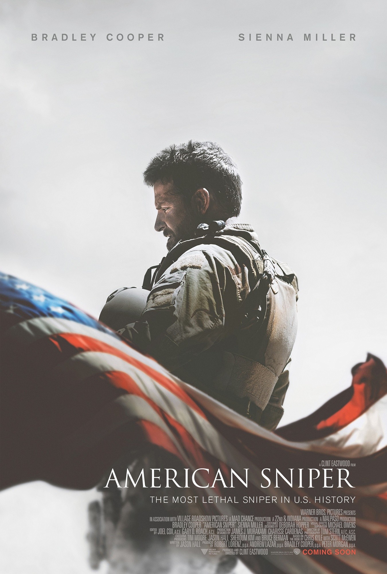Poster of Warner Bros. Pictures' American Sniper (2014)