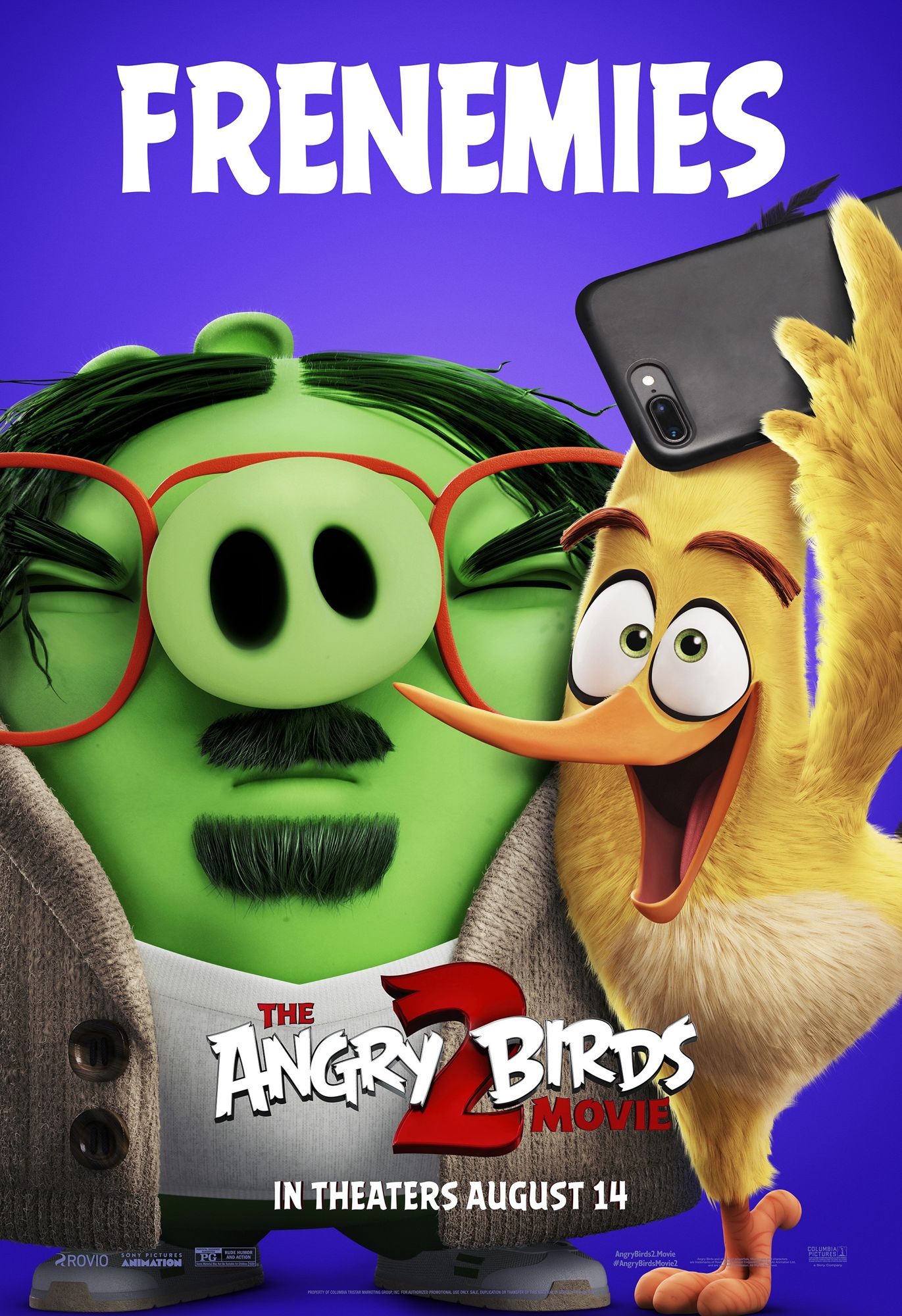 Poster of Columbia Pictures' The Angry Birds Movie 2 (2019)