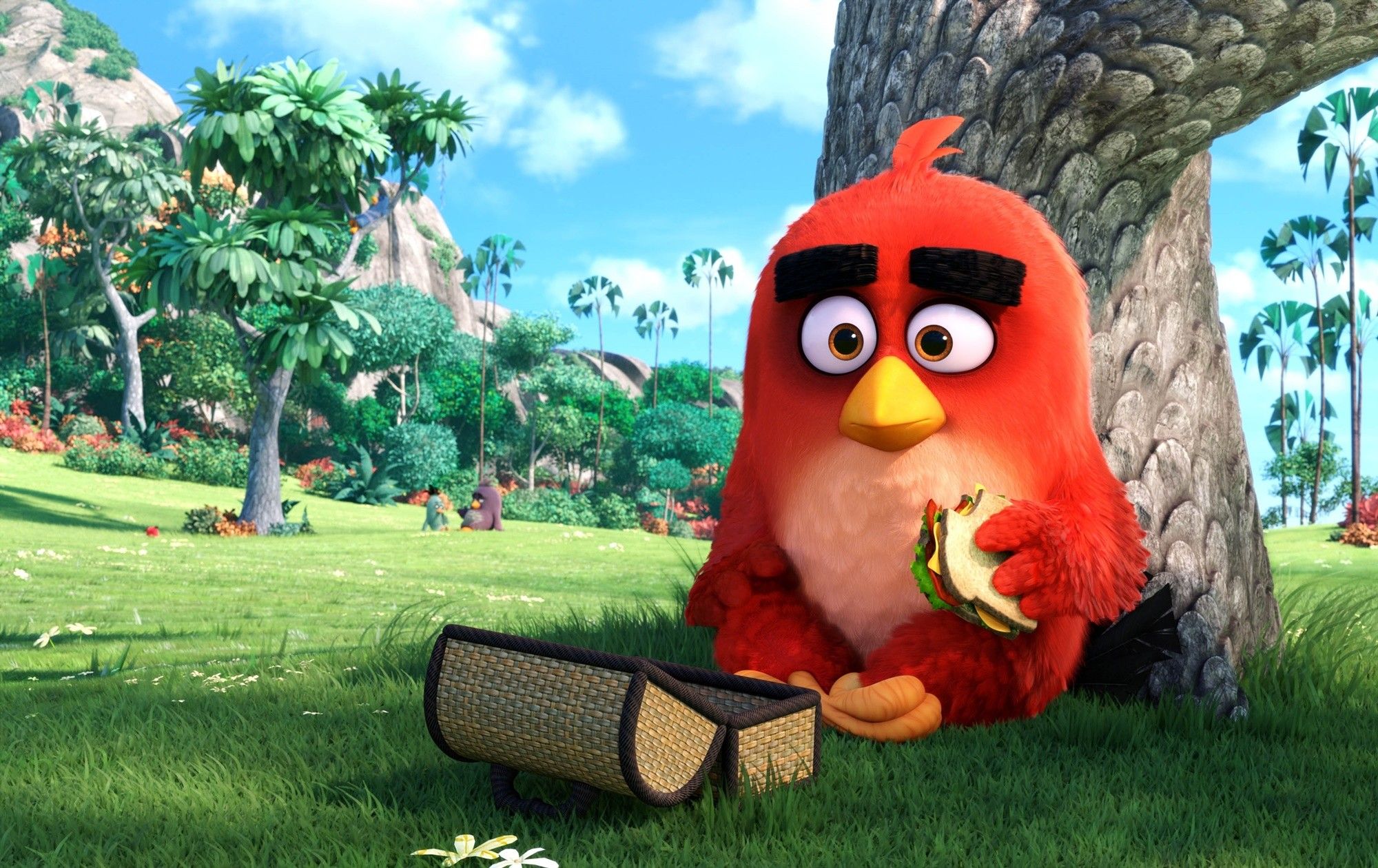 Red from Columbia Pictures' Angry Birds (2016)