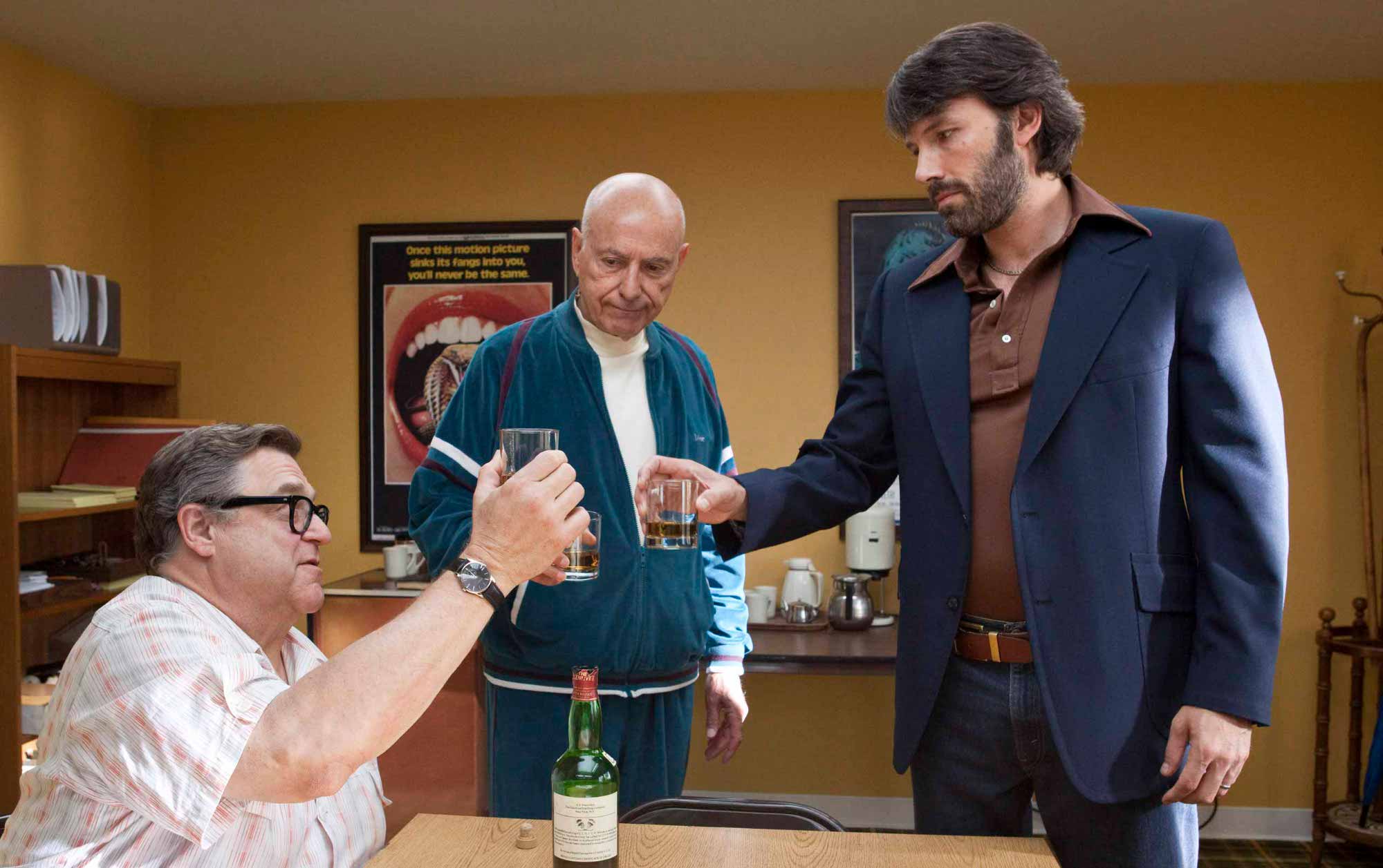 John Goodman, Alan Arkin and Ben Affleck in Warner Bros. Pictures' Argo (2012)