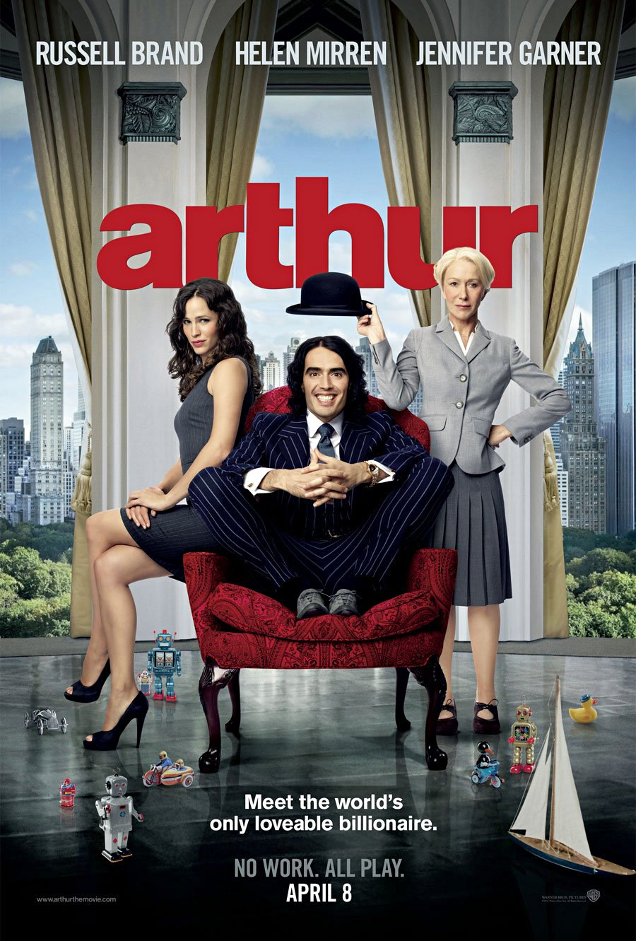 Poster of Warner Bros. Pictures' Arthur (2011)