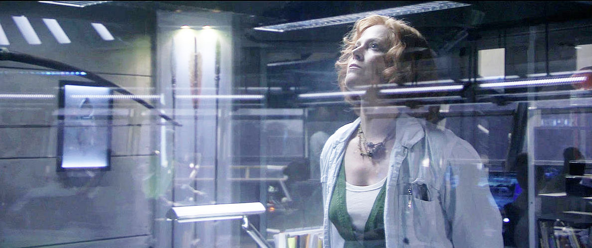 Sigourney Weaver stars as Dr. Grace Augustine in The 20th Century Fox's Avatar (2009)