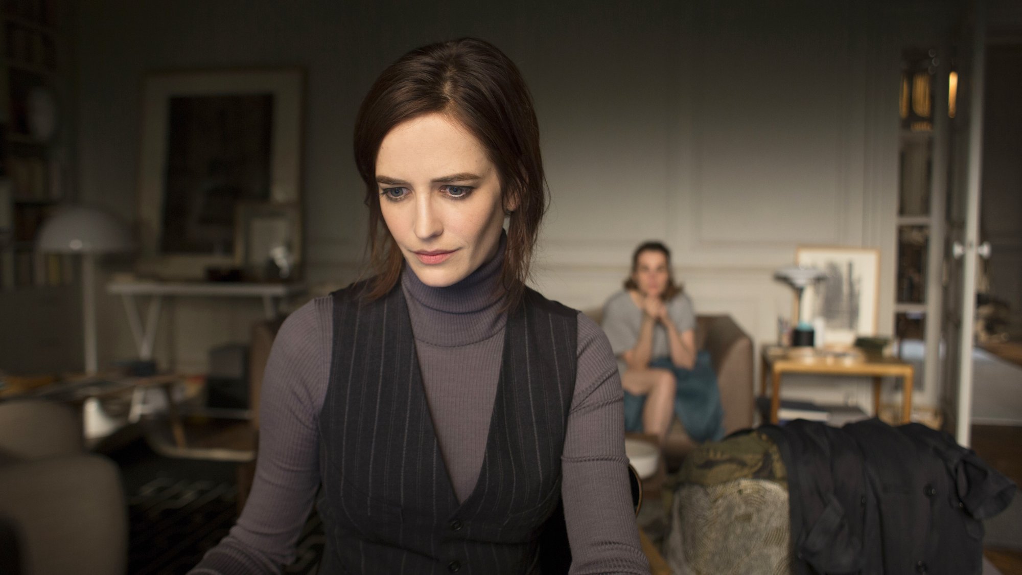 Eva Green stars as L. and Emmanuelle Seigner stars as Delphine de Vigan in Sony Pictures Classics' Based on a True Story (2017)