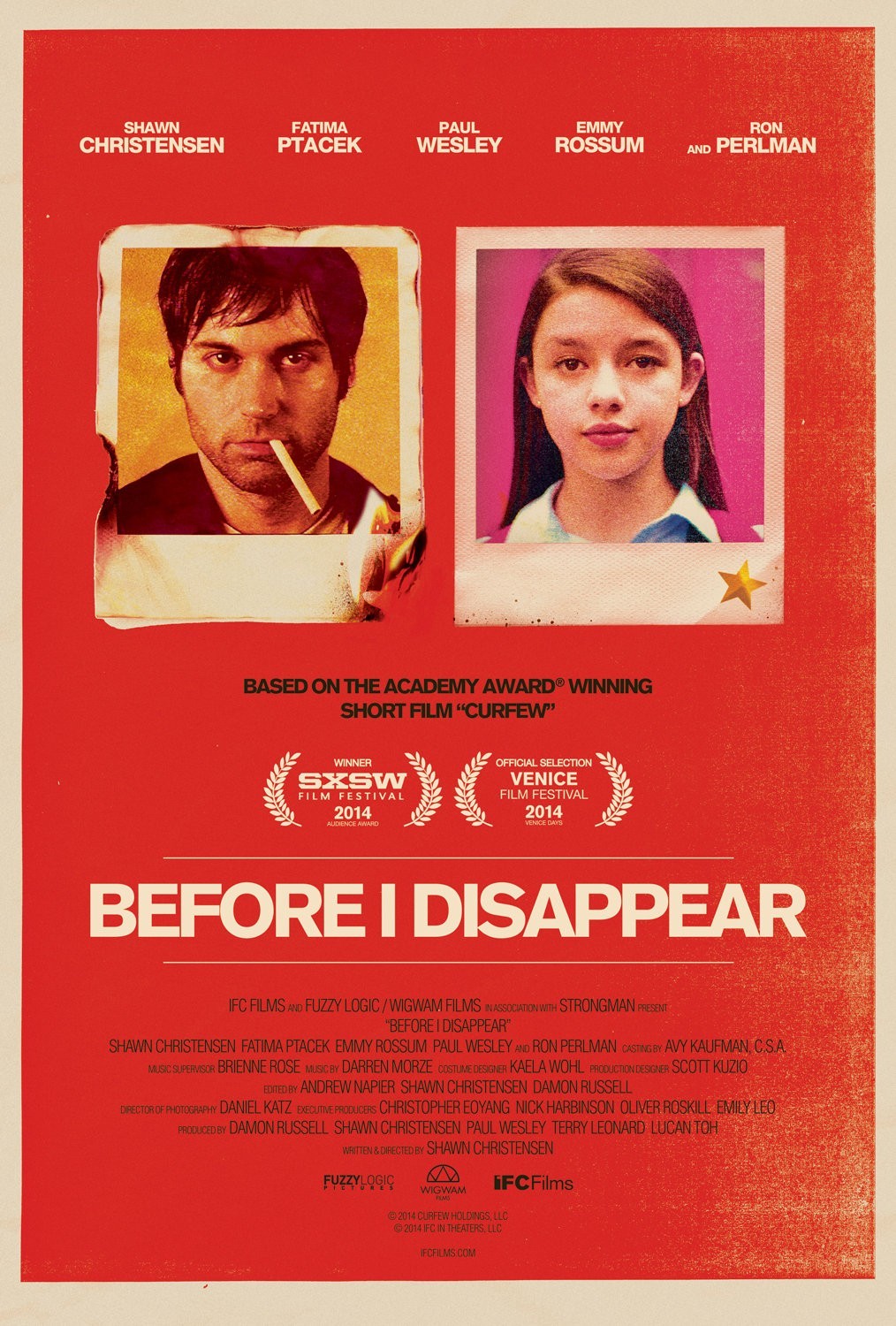 Poster of IFC Films' Before I Disappear (2014)