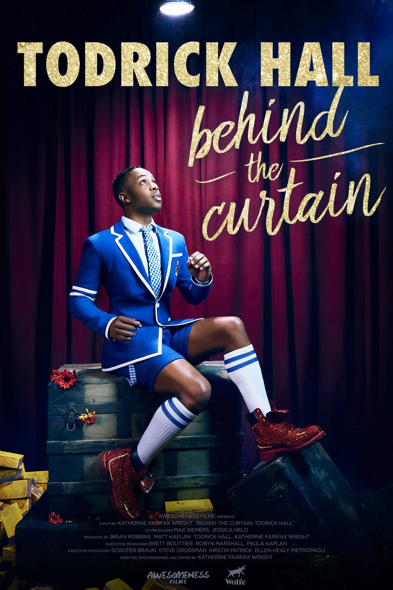 Poster of Wolfe Releasing's Behind the Curtain: Todrick Hall (2017)