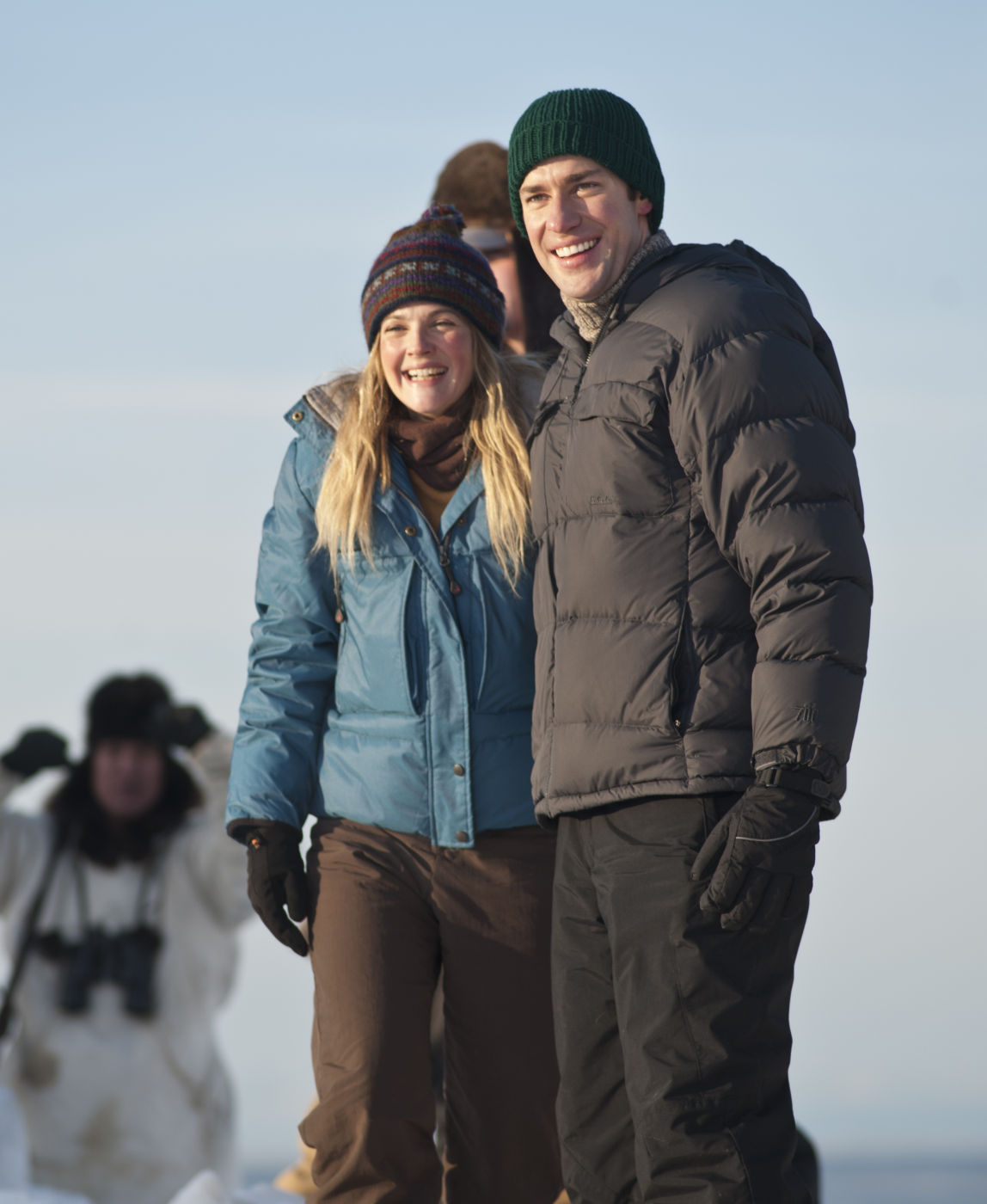 Drew Barrymore stars as Rachel Kramer and John Krasinski stars as Adam Carlson in Universal Pictures' Big Miracle (2012)