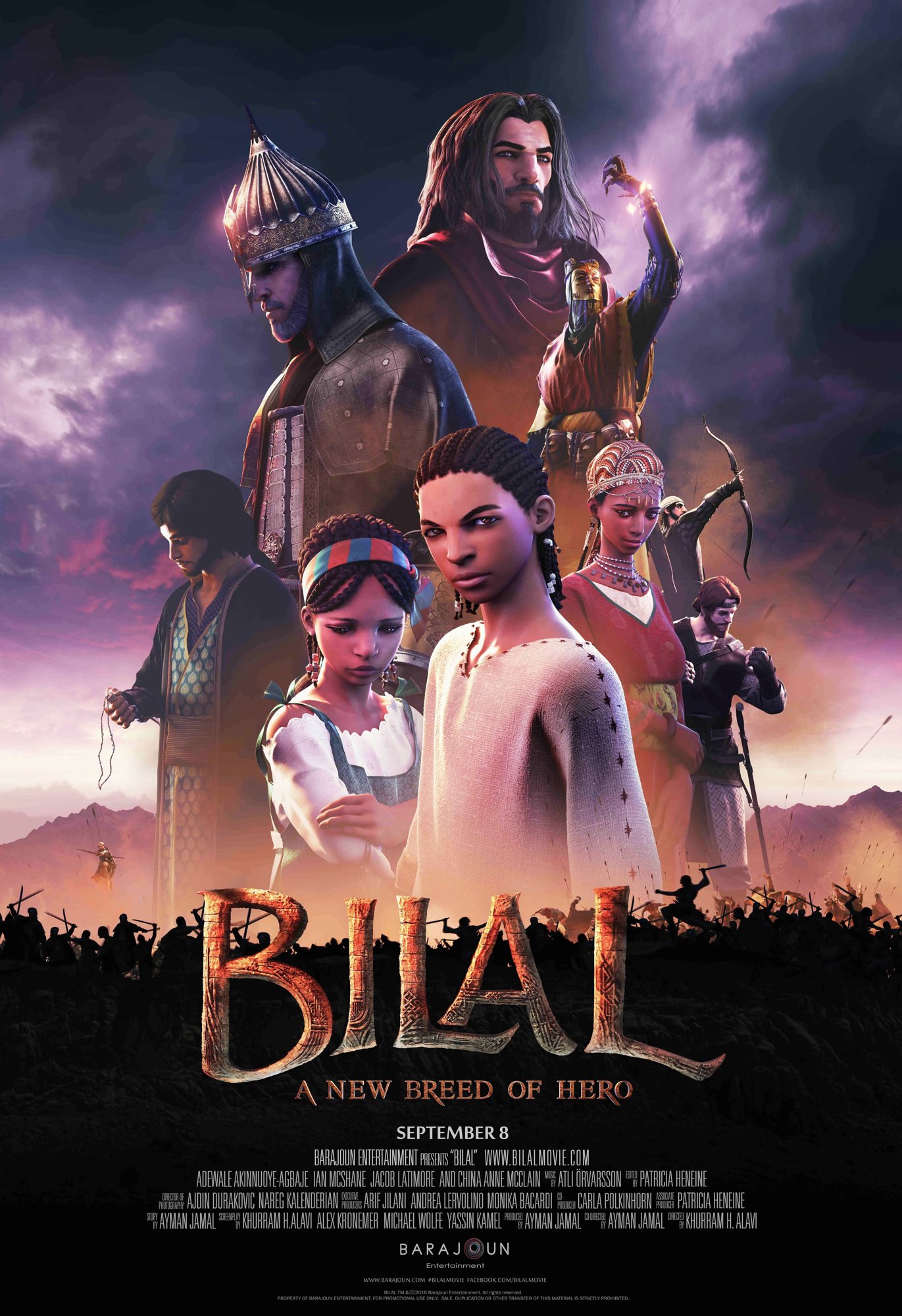 Poster of Vertical Entertainment's Bilal: A New Breed of Hero (2018)