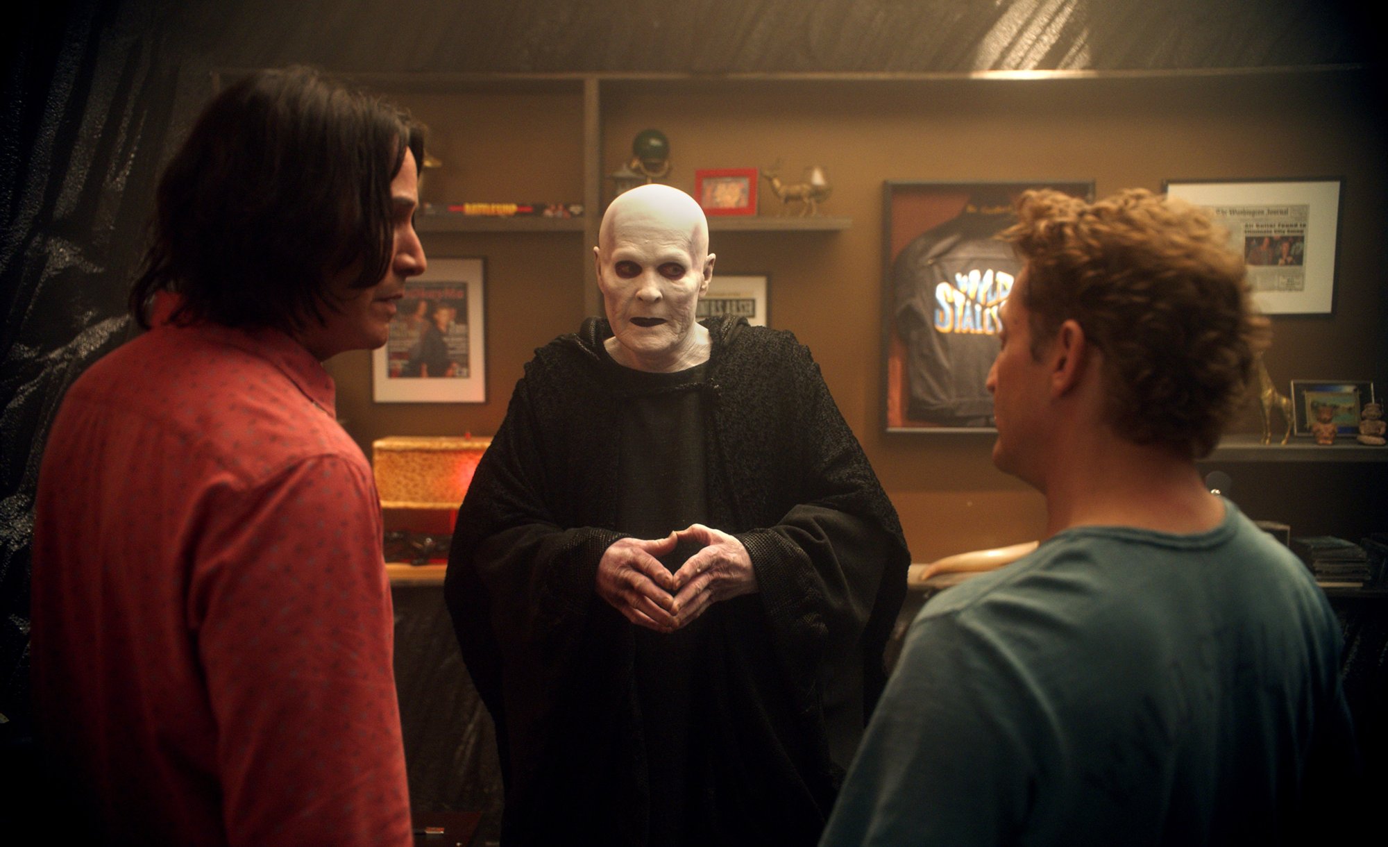 Keanu Reeves, William Sadler and Alex Winter in Orion Pictures' Bill & Ted Face the Music (2020)