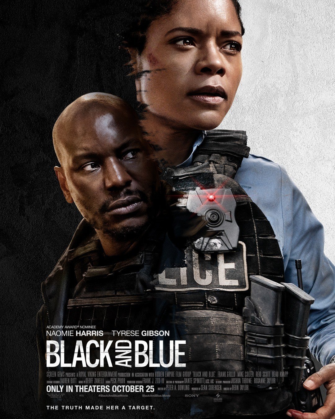 Poster of Sony Pictures' Black and Blue (2019)