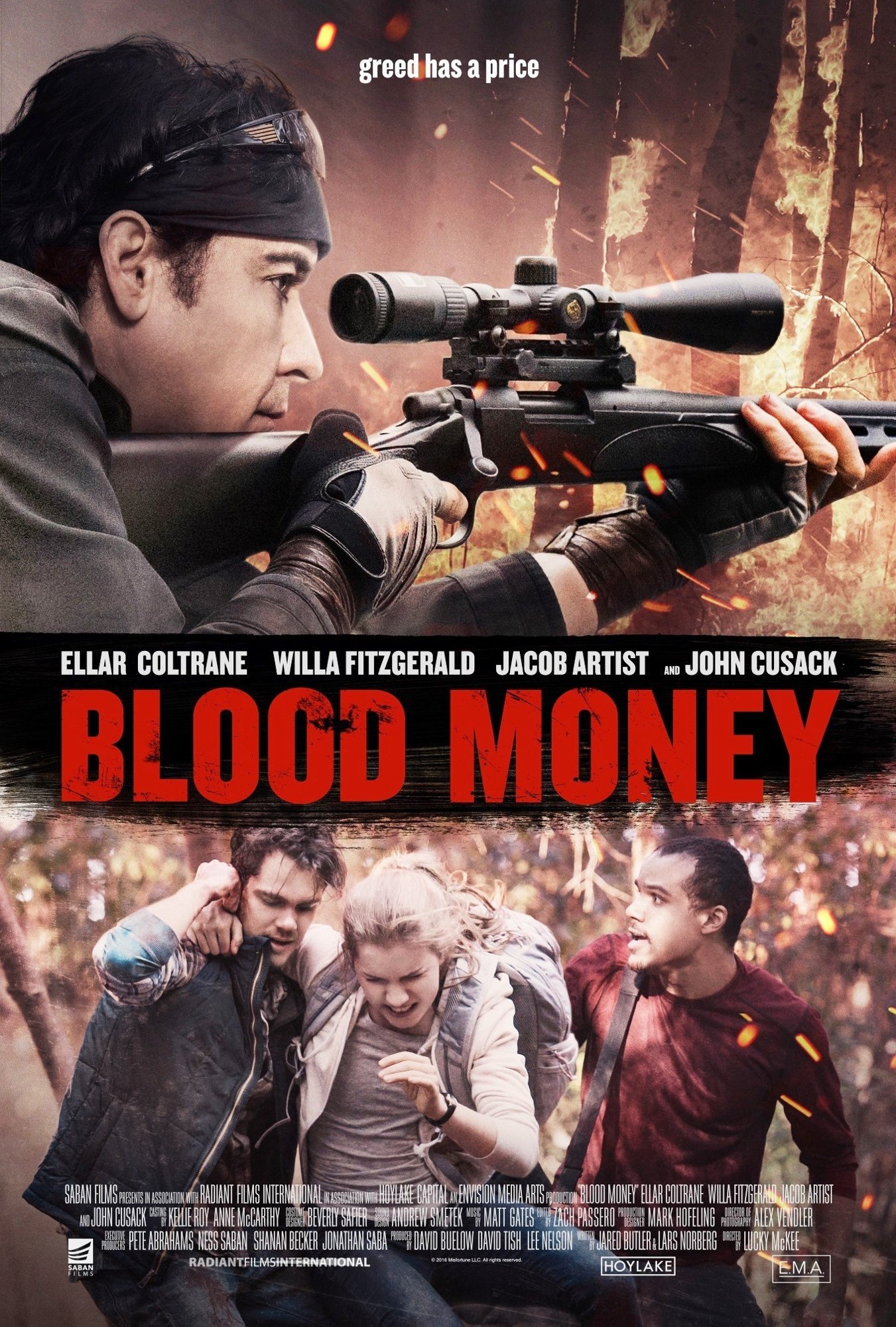 Poster of Saban Films' Blood Money (2017)