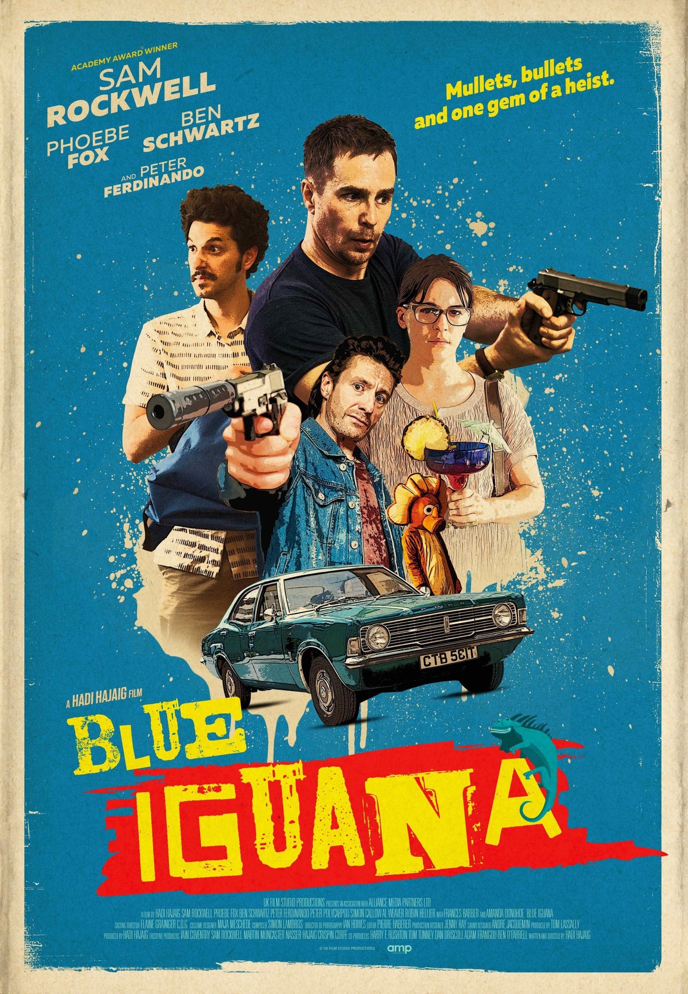 Poster of Screen Media Films' Blue Iguana (2018)