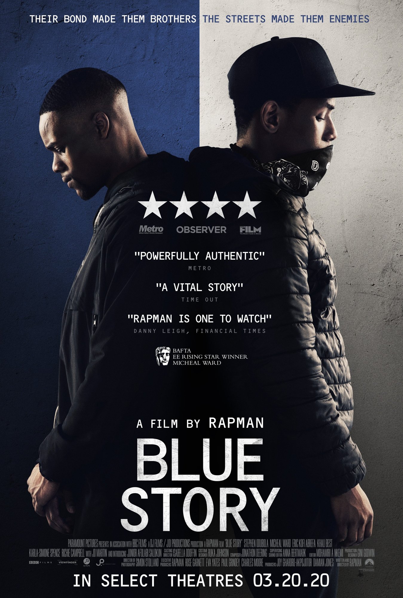 Poster of Paramount Pictures' Blue Story (2020)