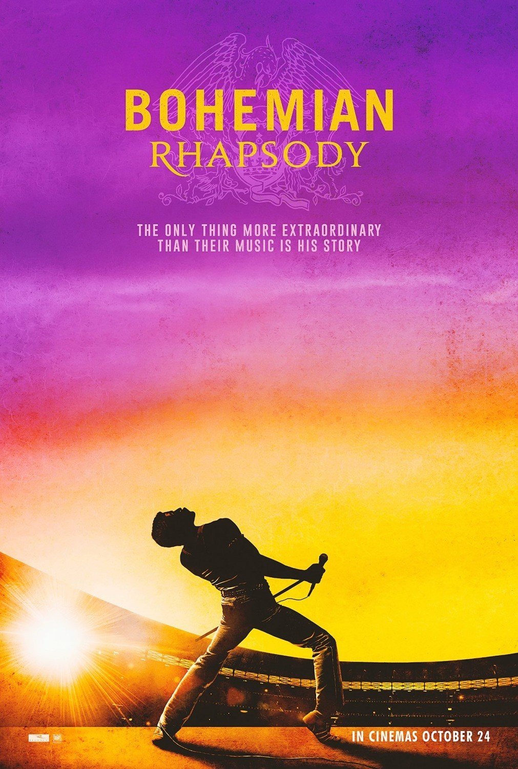 Poster of 20th Century Fox's Bohemian Rhapsody (2018)
