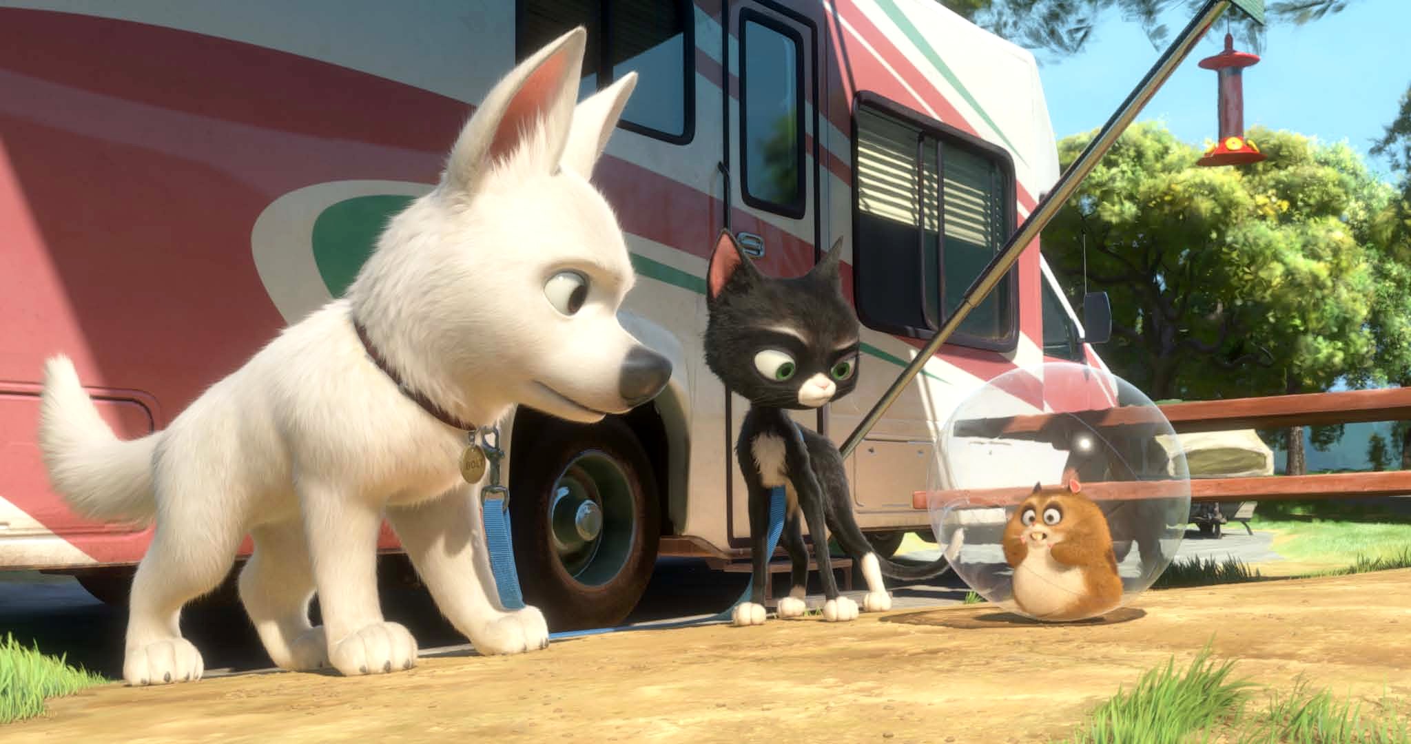 A scene from Walt Disney Pictures' Bolt (2008)