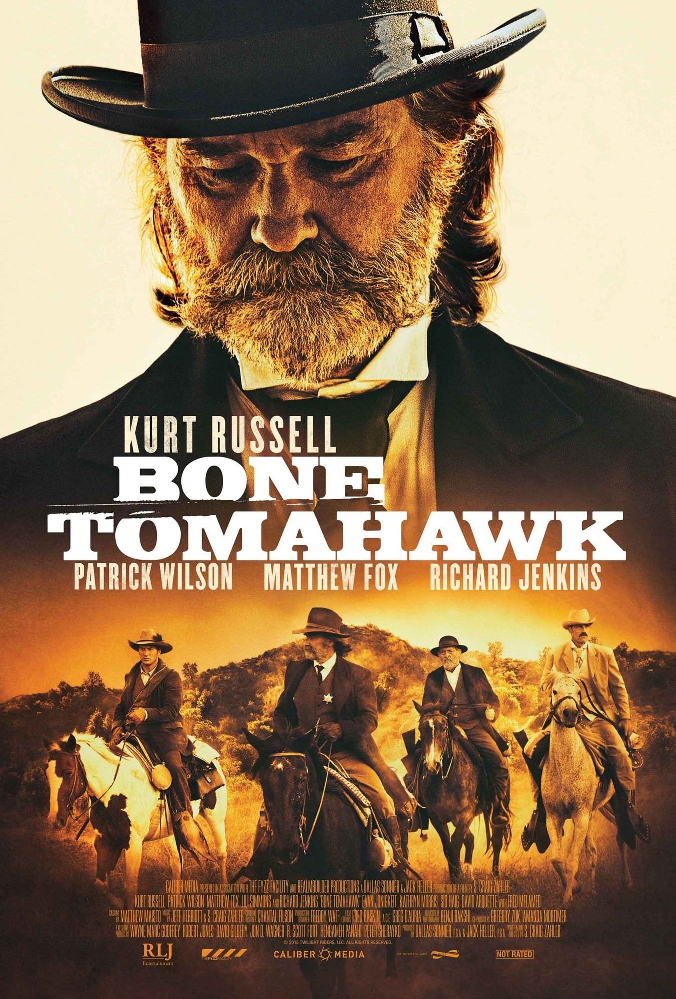 Poster of RLJ Entertainment's Bone Tomahawk (2015)