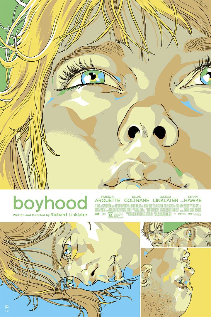 Poster of IFC Films' Boyhood (2014)