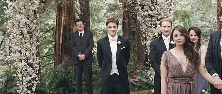 Robert Pattinson, Peter Facinelli and Elizabeth Reaser in Summit Entertainment's The Twilight Saga's Breaking Dawn Part I (2011)
