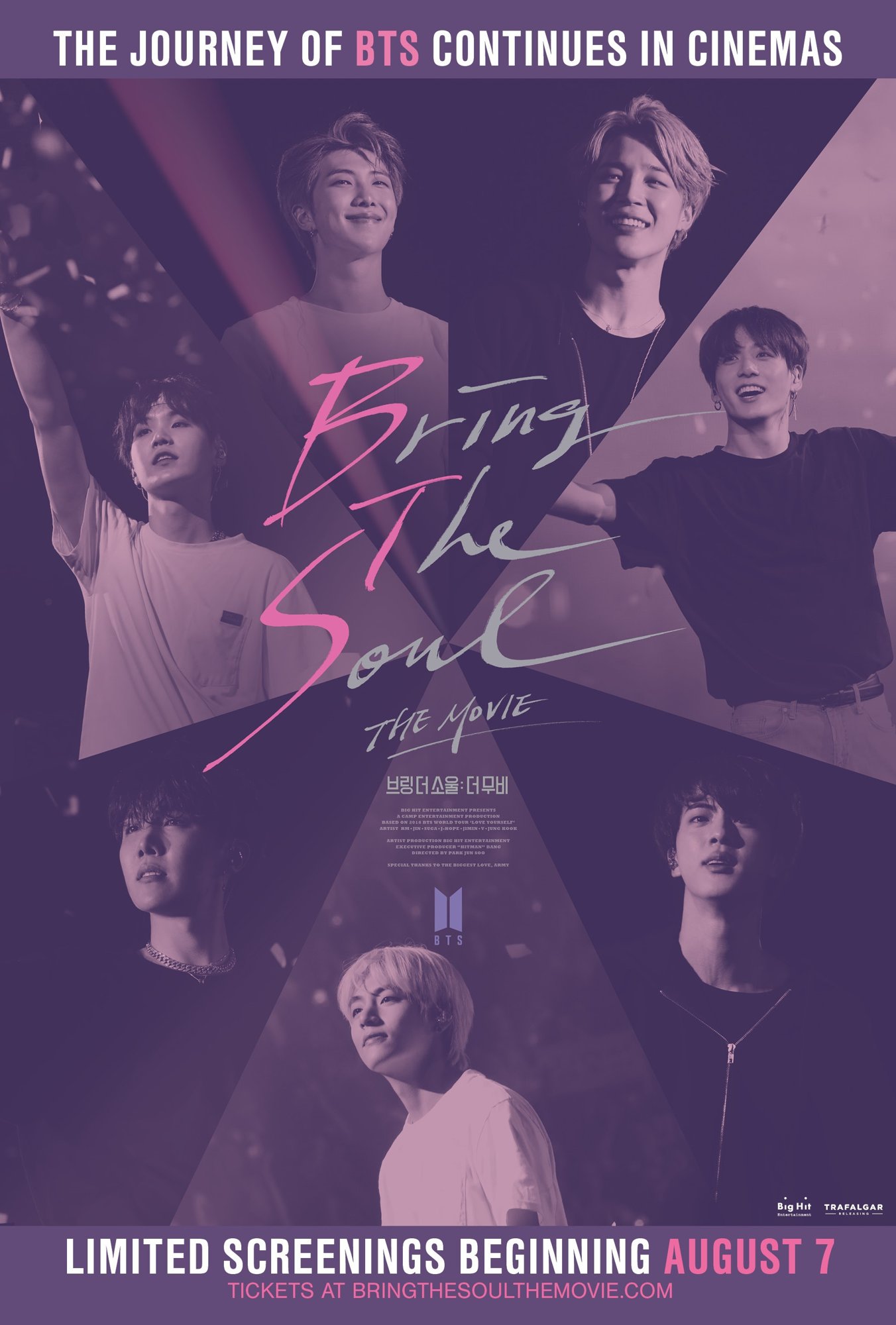 Poster of Big Hit Entertainment's Bring the Soul: The Movie (2019)