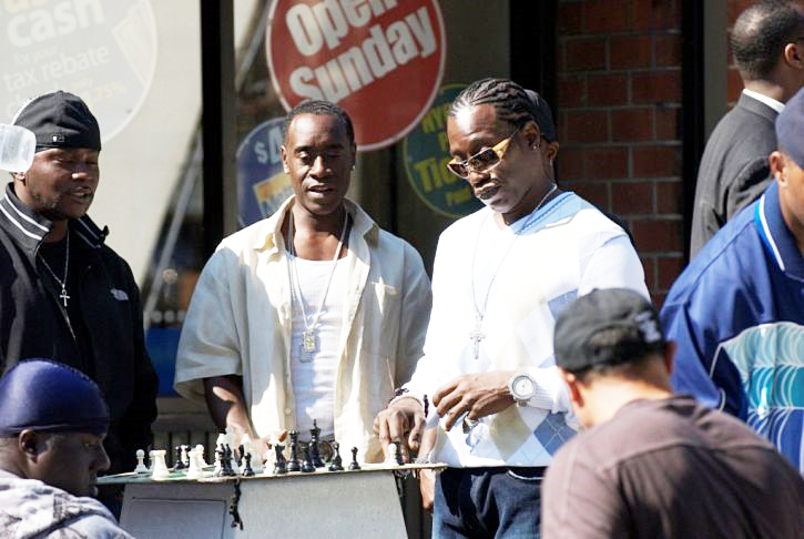 Don Cheadle stars as Tango and Wesley Snipes stars as Caz in Overture Films' Brooklyn's Finest (2009)