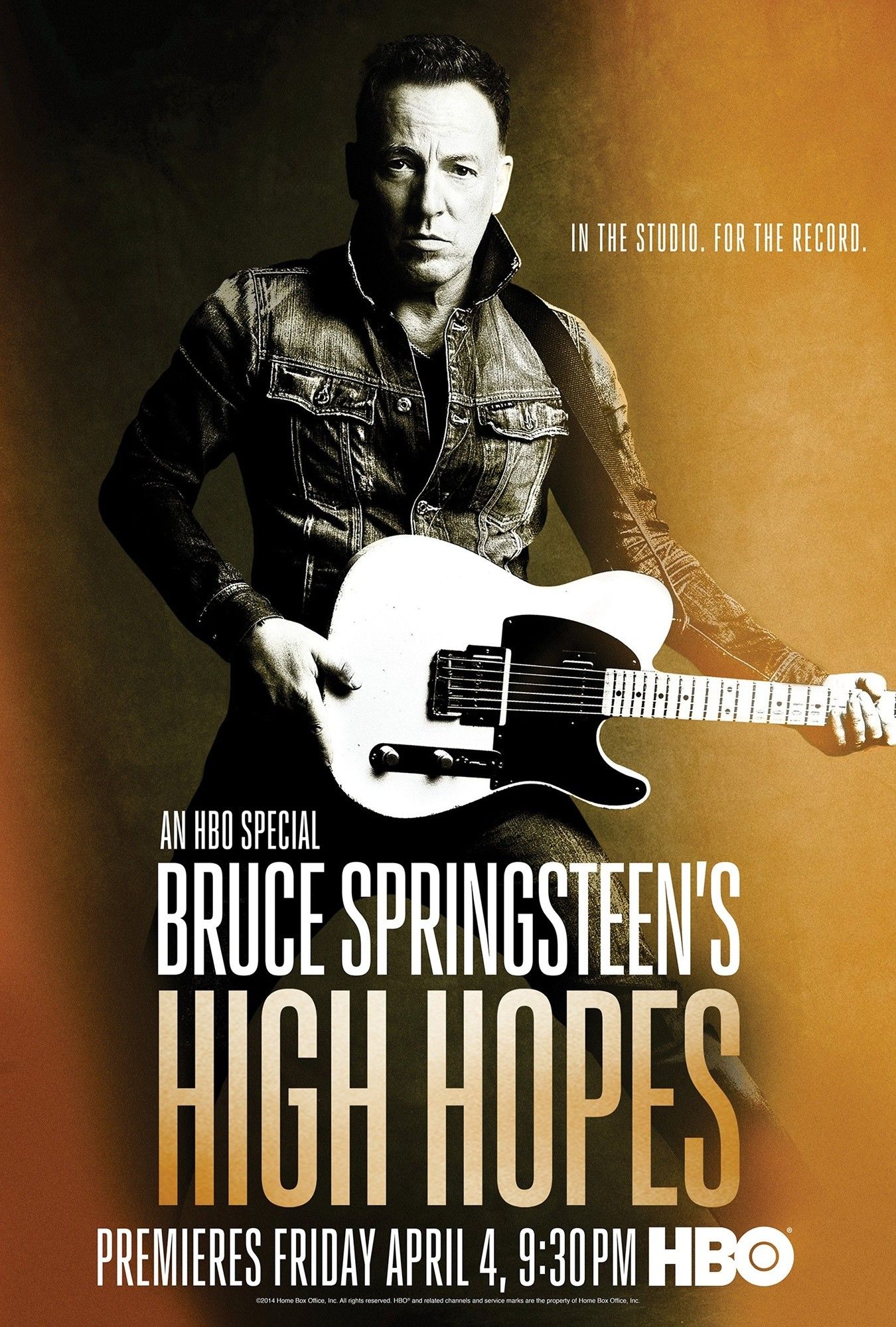 Poster of HBO Films' Bruce Springsteen's High Hopes (2014)