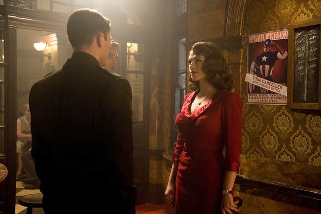 Hayley Atwell stars as Peggy Carter in Paramount Pictures' Captain America: The First Avenger (2011)