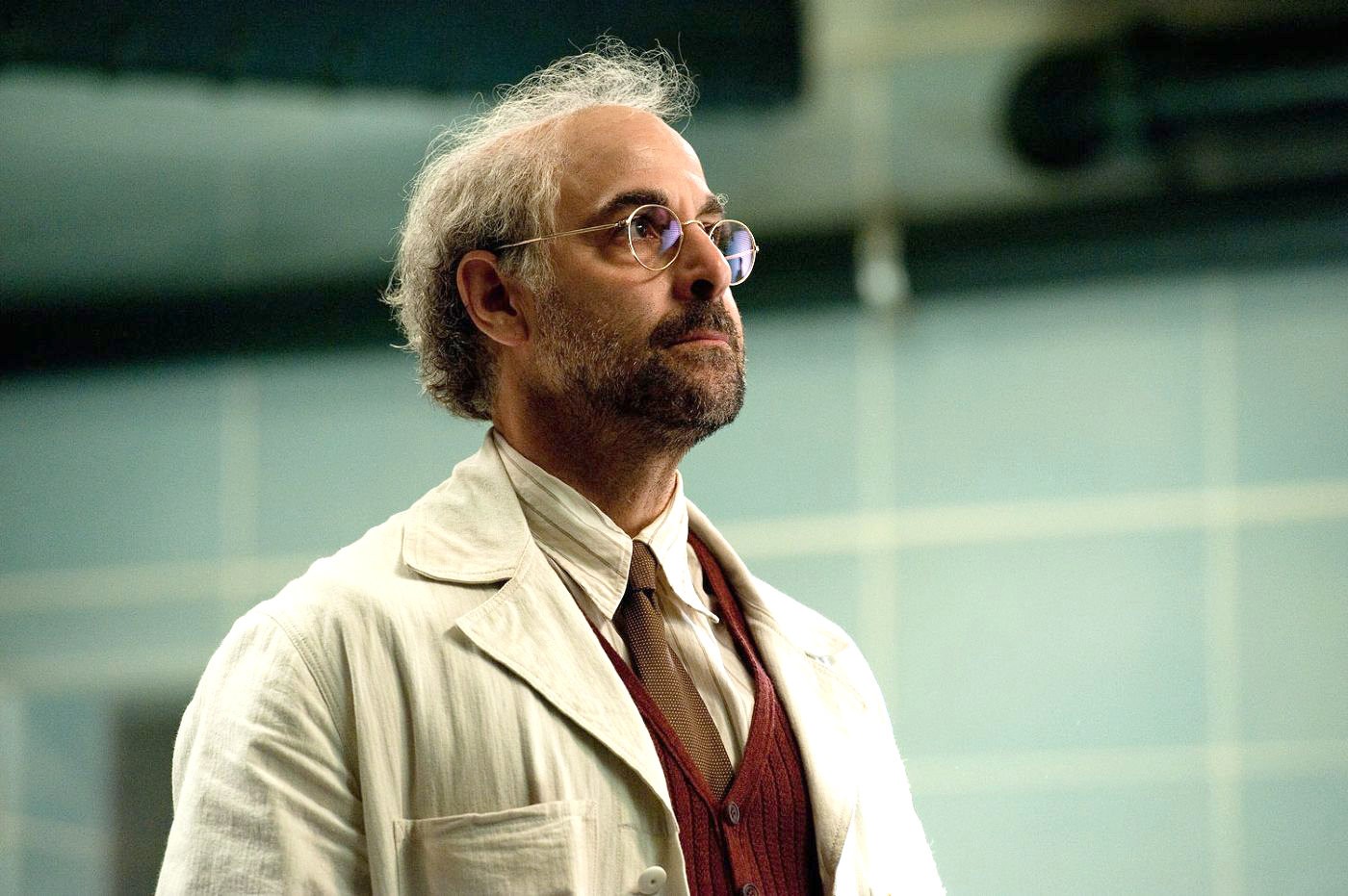 Stanley Tucci stars as Dr. Abraham Erskine in Paramount Pictures' Captain America: The First Avenger (2011)