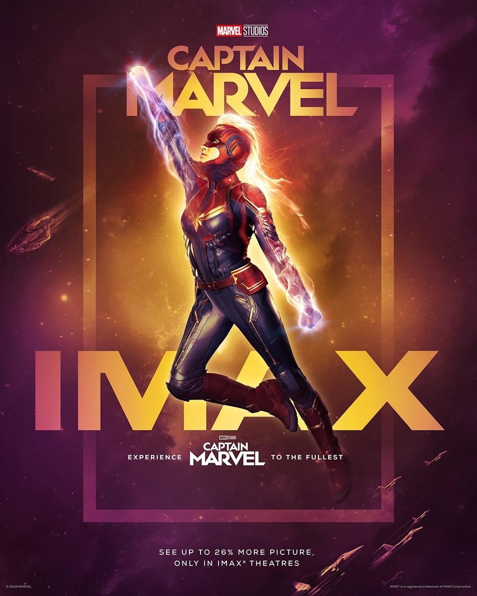 Poster of Marvel Studios' Captain Marvel (2019)