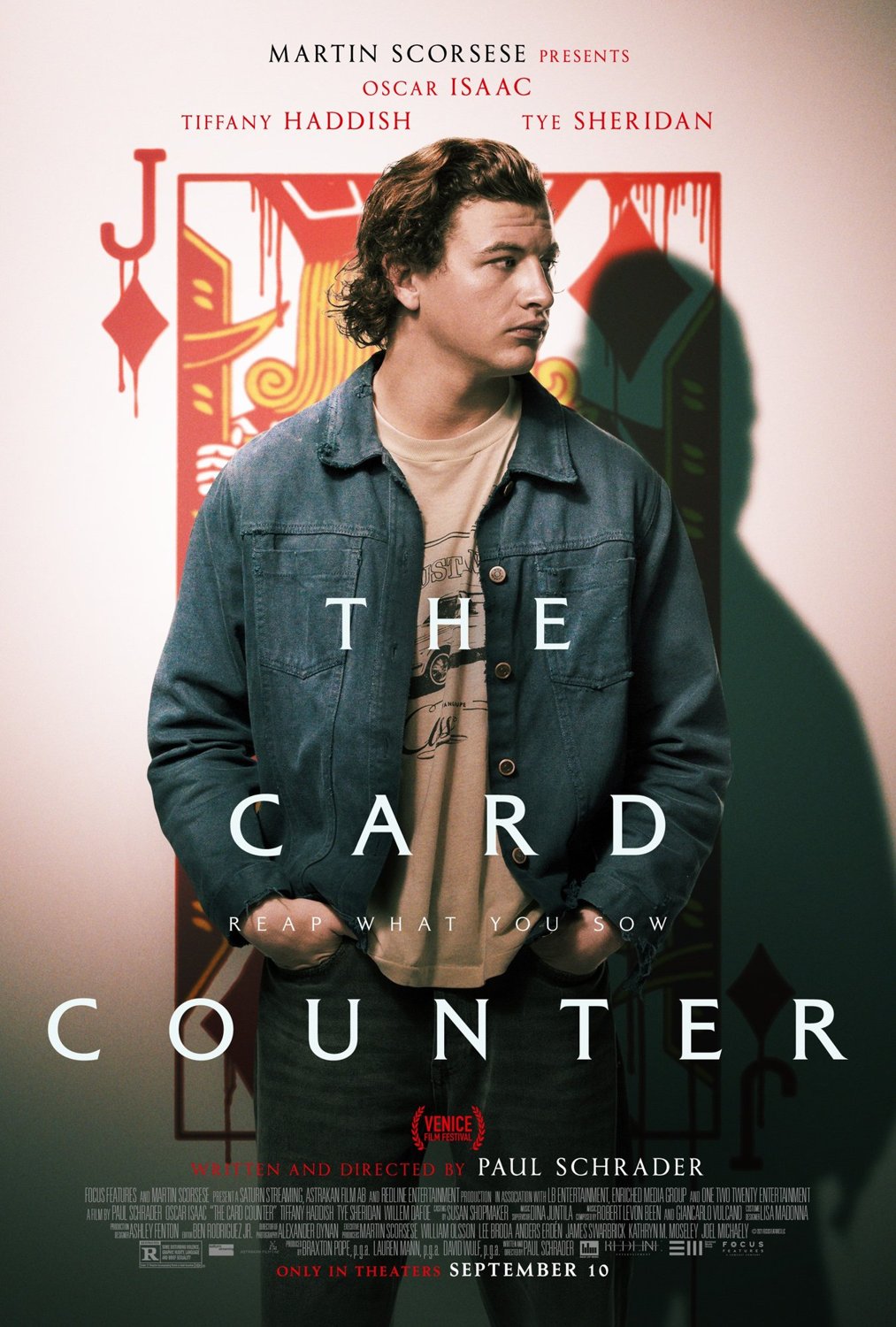 movie reviews of the card counter