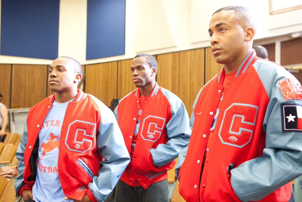 Orlando Valentino, Aundre Dean, Mack White III in Sweet Chariot Productions' Carter High (2015)