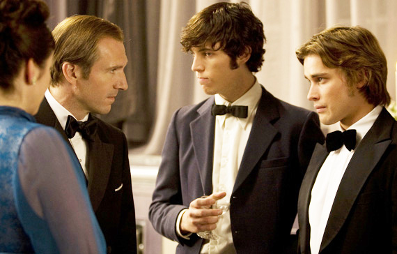 Ralph Fiennes, Tom Hughes and Christian Cooke in Sony Pictures Releasing's Cemetery Junction (2010)