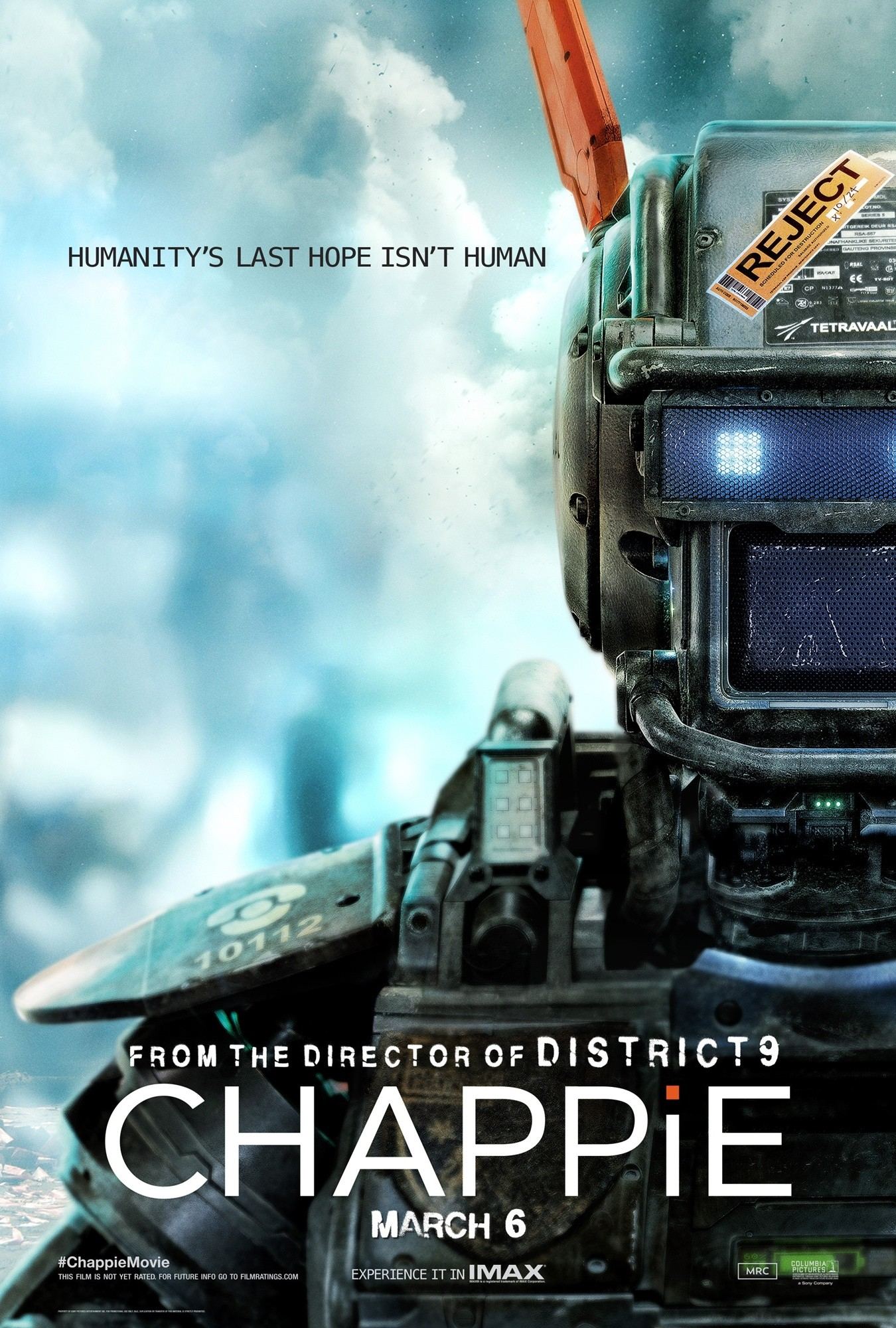 Poster of Columbia Pictures' Chappie (2015)