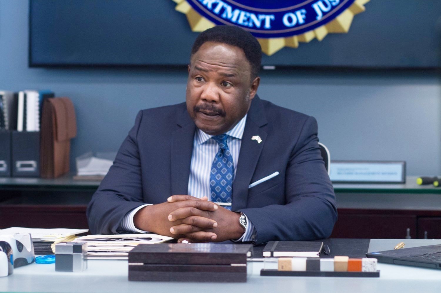 Isiah Whitlock Jr. stars as Peterson in Warner Bros. Pictures' CHiPs (2017)