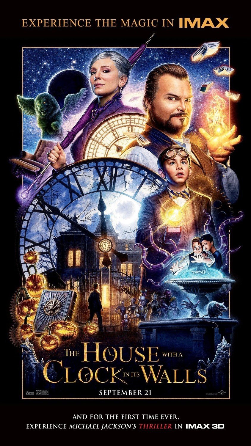 Poster of Universal Pictures' The House with a Clock in Its Walls (2018)