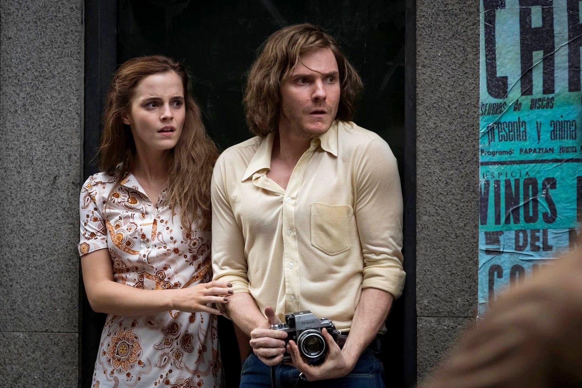 Emma Watson stars as Lena and Daniel Bruhl stars as Daniel in Screen Media Films' Colonia (2016)