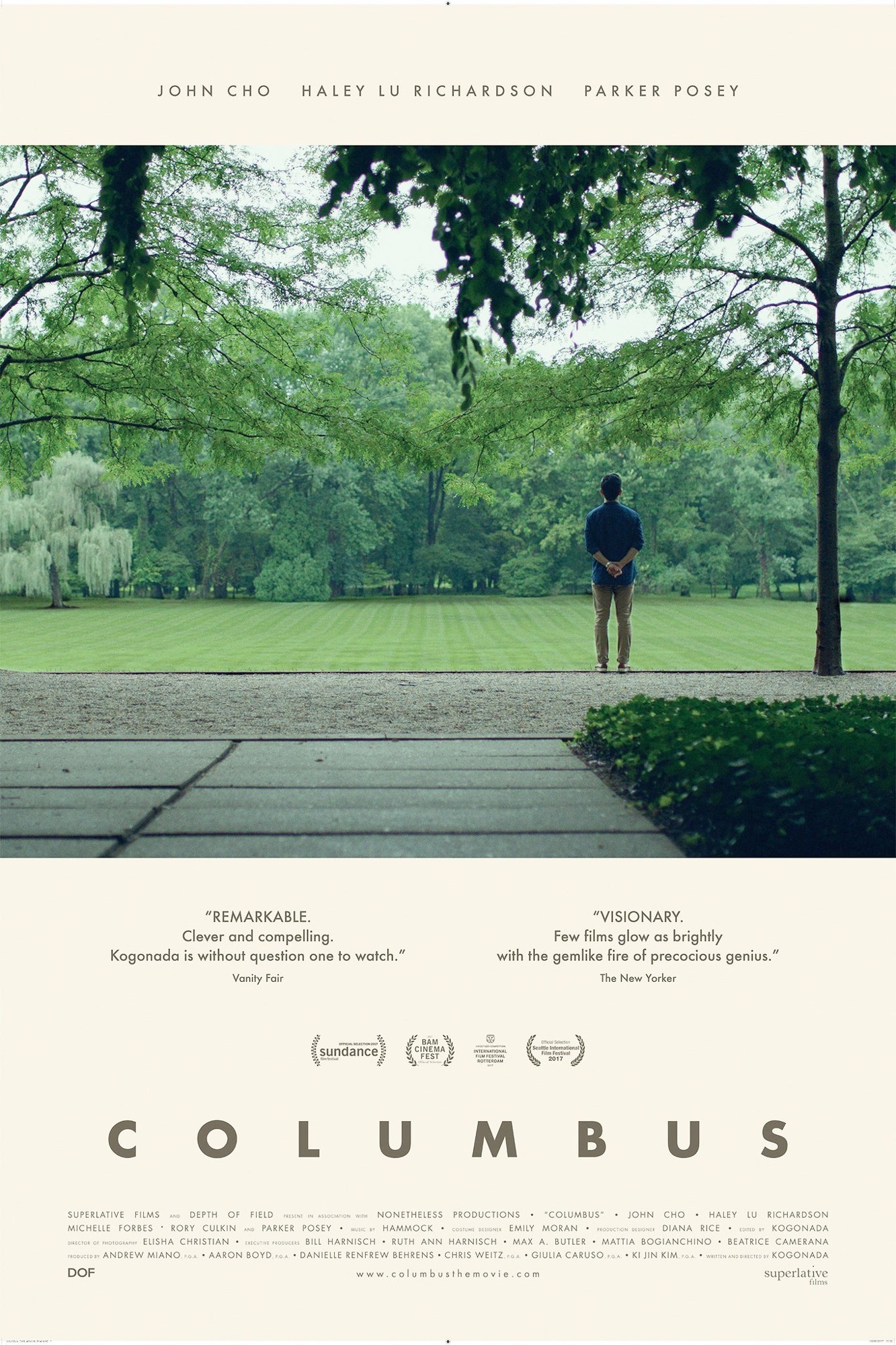 Poster of Superlative Films' Columbus (2017)