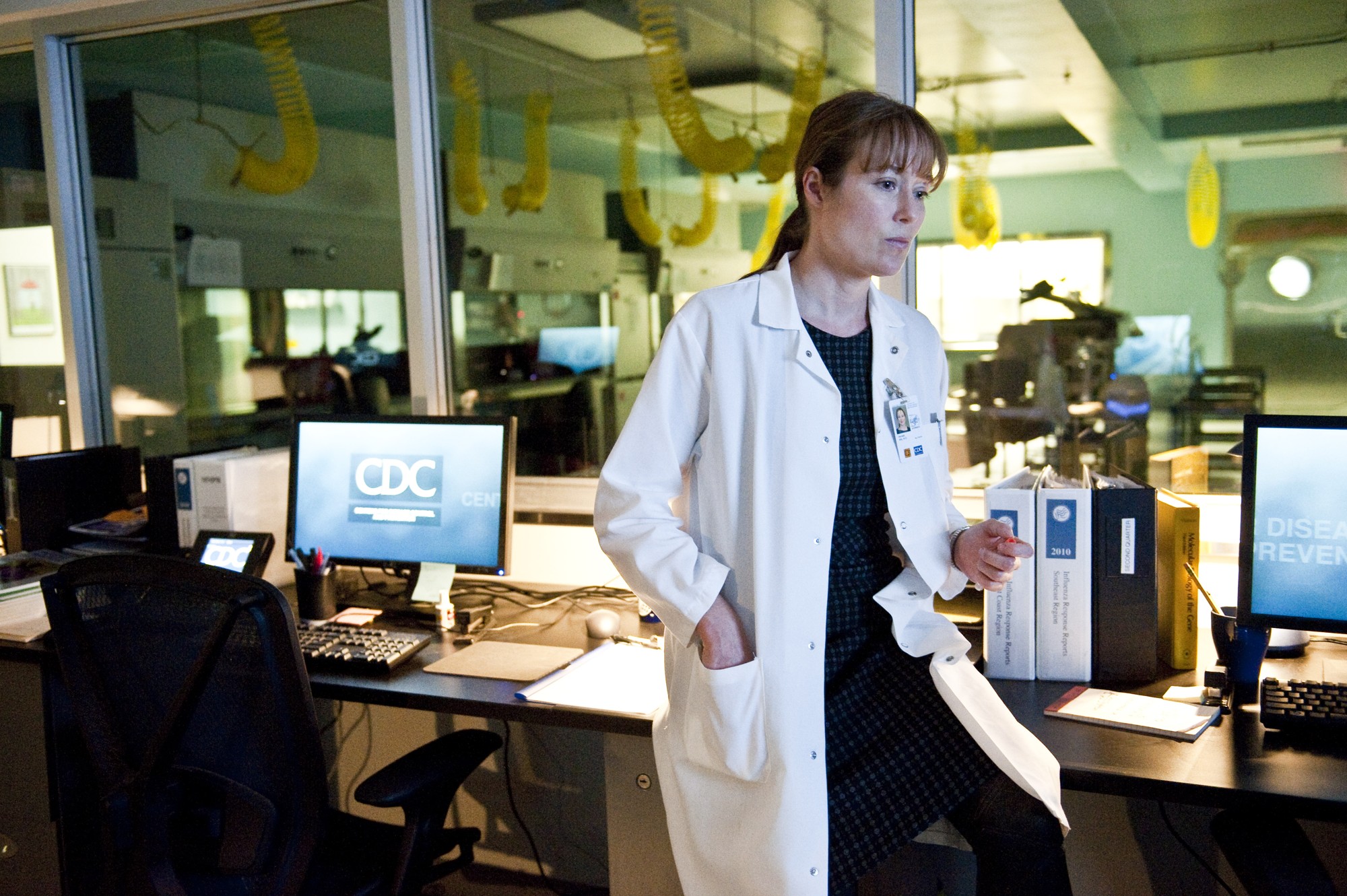 Jennifer Ehle stars as Dr. Ally Hextall in Warner Bros. Pictures' Contagion (2011)
