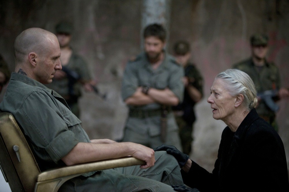 Ralph Fiennes stars as Caius Martius Coriolanus and Vanessa Redgrave stars as Volumnia in The Weinstein Company's Coriolanus (2012)