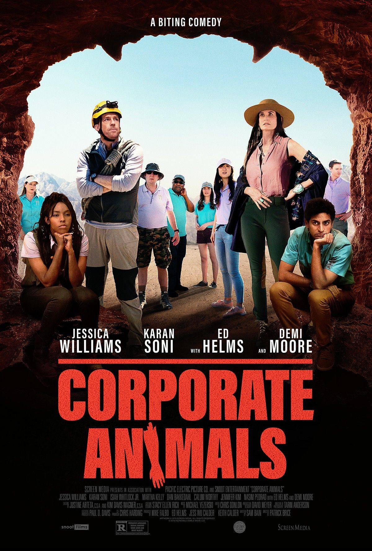 Poster of Screen Media Films' Corporate Animals (2019)