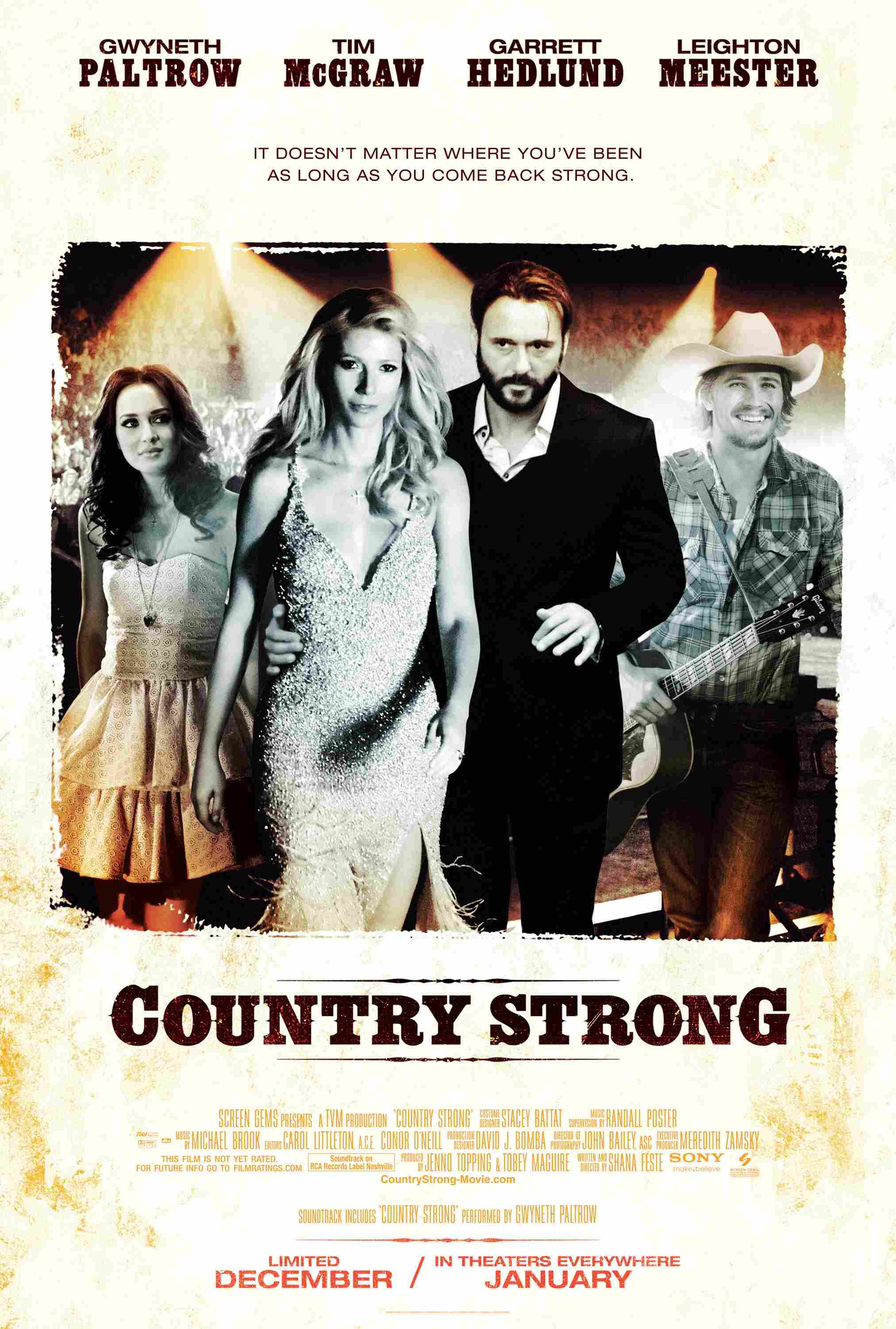 Poster of Screen Gems's Country Strong (2010)