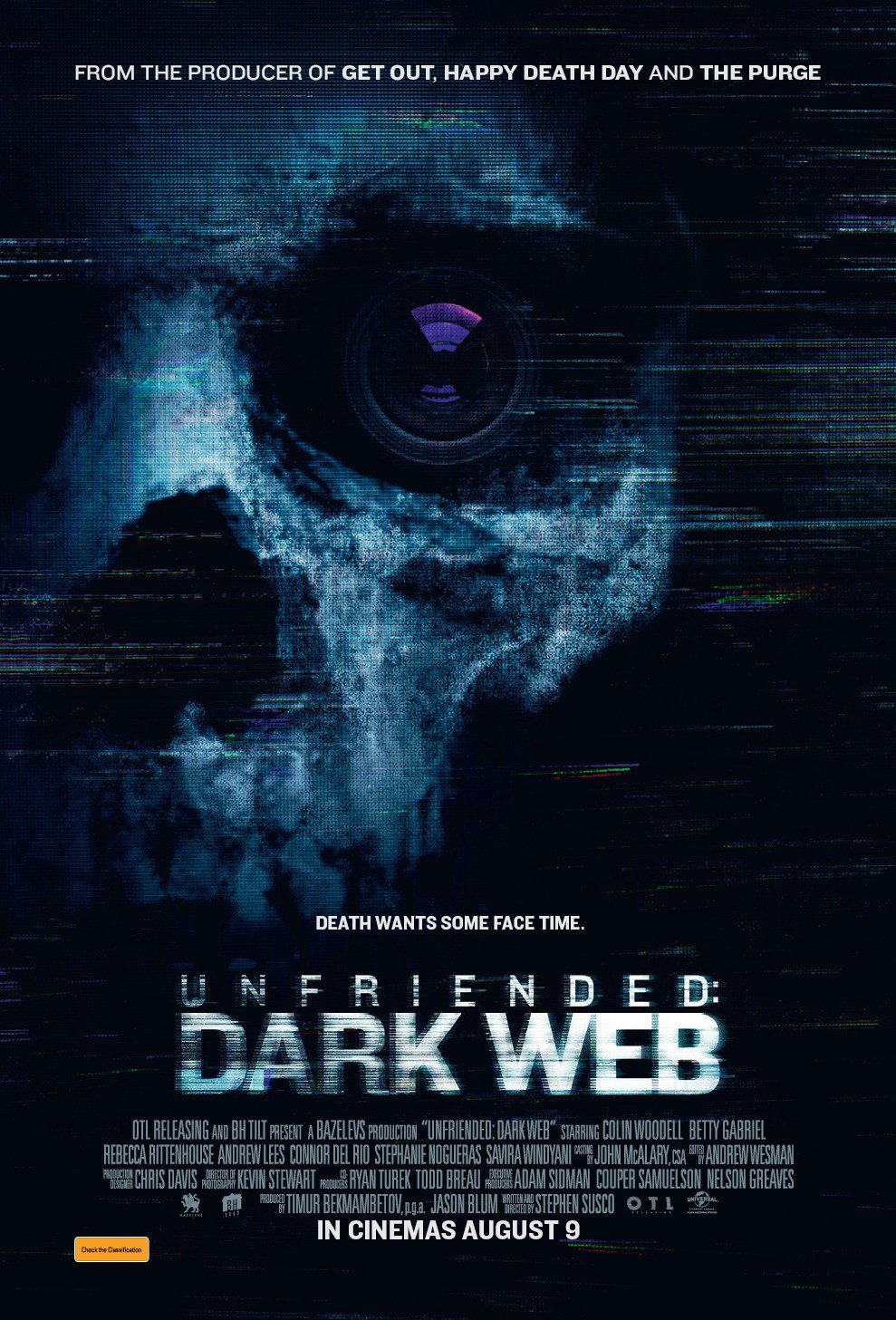Poster of Blumhouse Productions' Unfriended: Dark Web (2018)