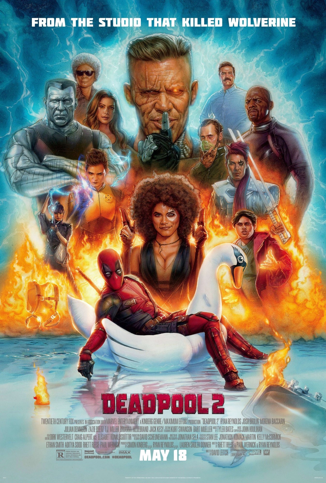 Poster of 20th Century Fox's Deadpool 2 (2018)