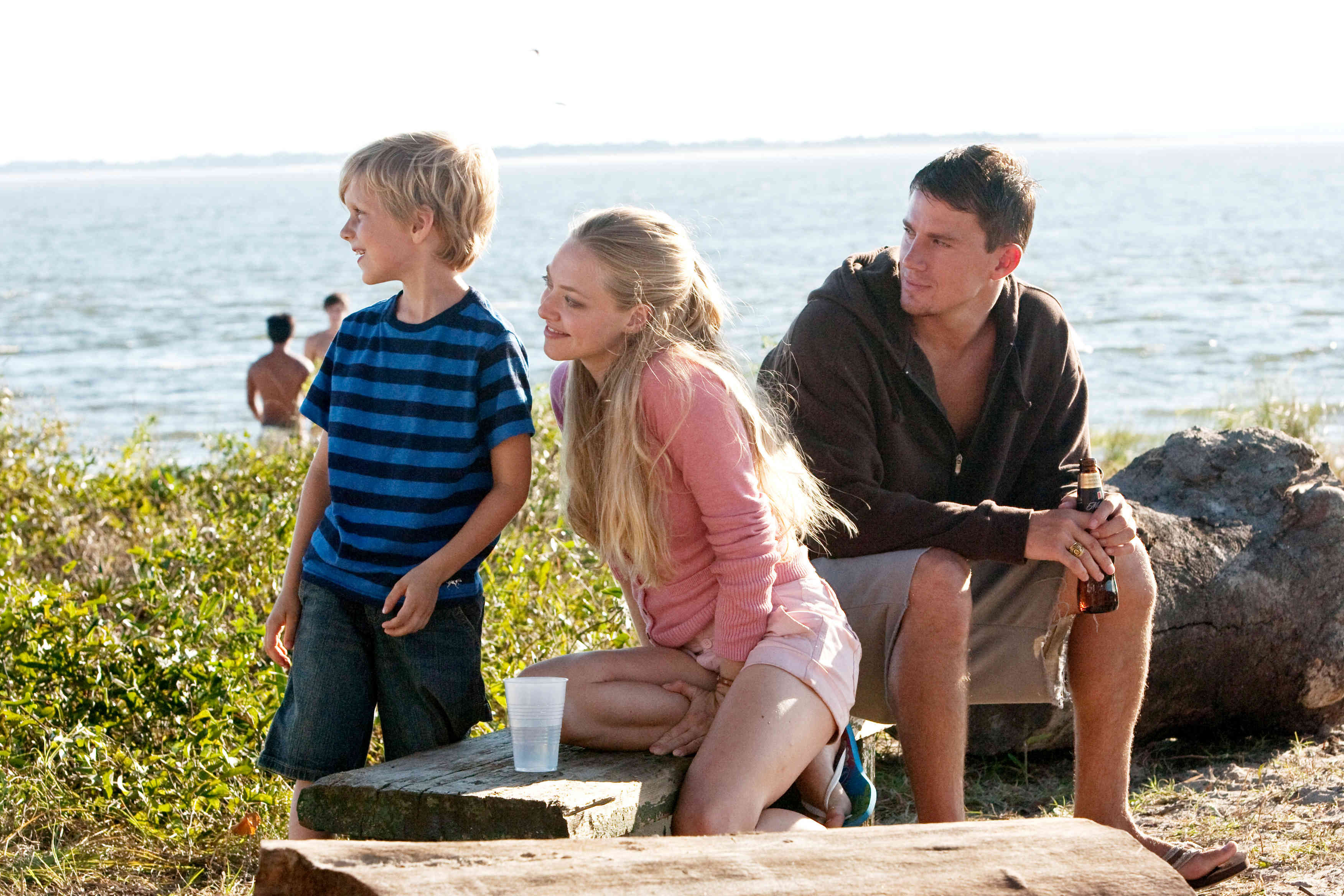 Braeden Reed, Amanda Seyfried and Channing Tatum in Screen Gems' Dear John (2010)
