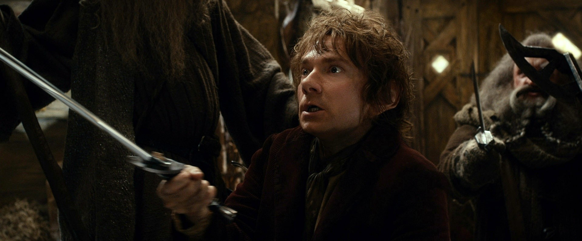Martin Freeman stars as Bilbo Baggins in Warner Bros. Pictures' The Hobbit: The Desolation of Smaug (2013)