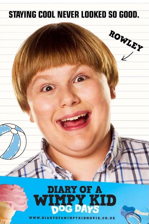 diary of a wimpy kid dog days movie poster