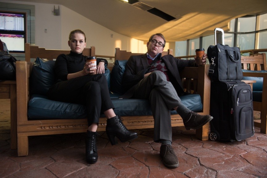 Matthew Broderick stars as Les Moore and Alice Eve stars as Natalie Hamilton in Entertainment One Films' Dirty Weekend (2015)