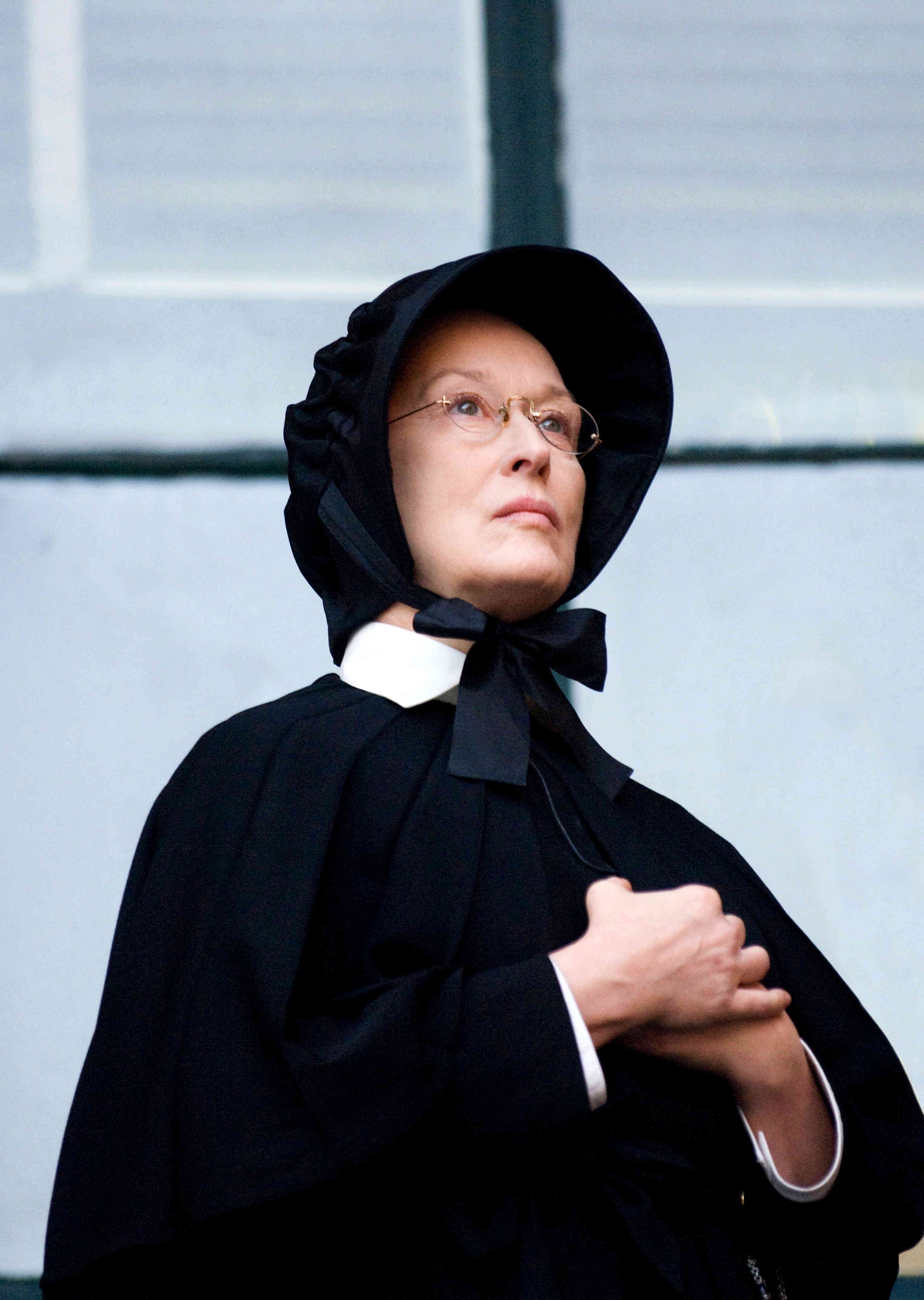 Meryl Streep stars as Sister Aloysius Beauvier in Miramax Films' Doubt (2008). Photo credit by Andrew Schwartz.