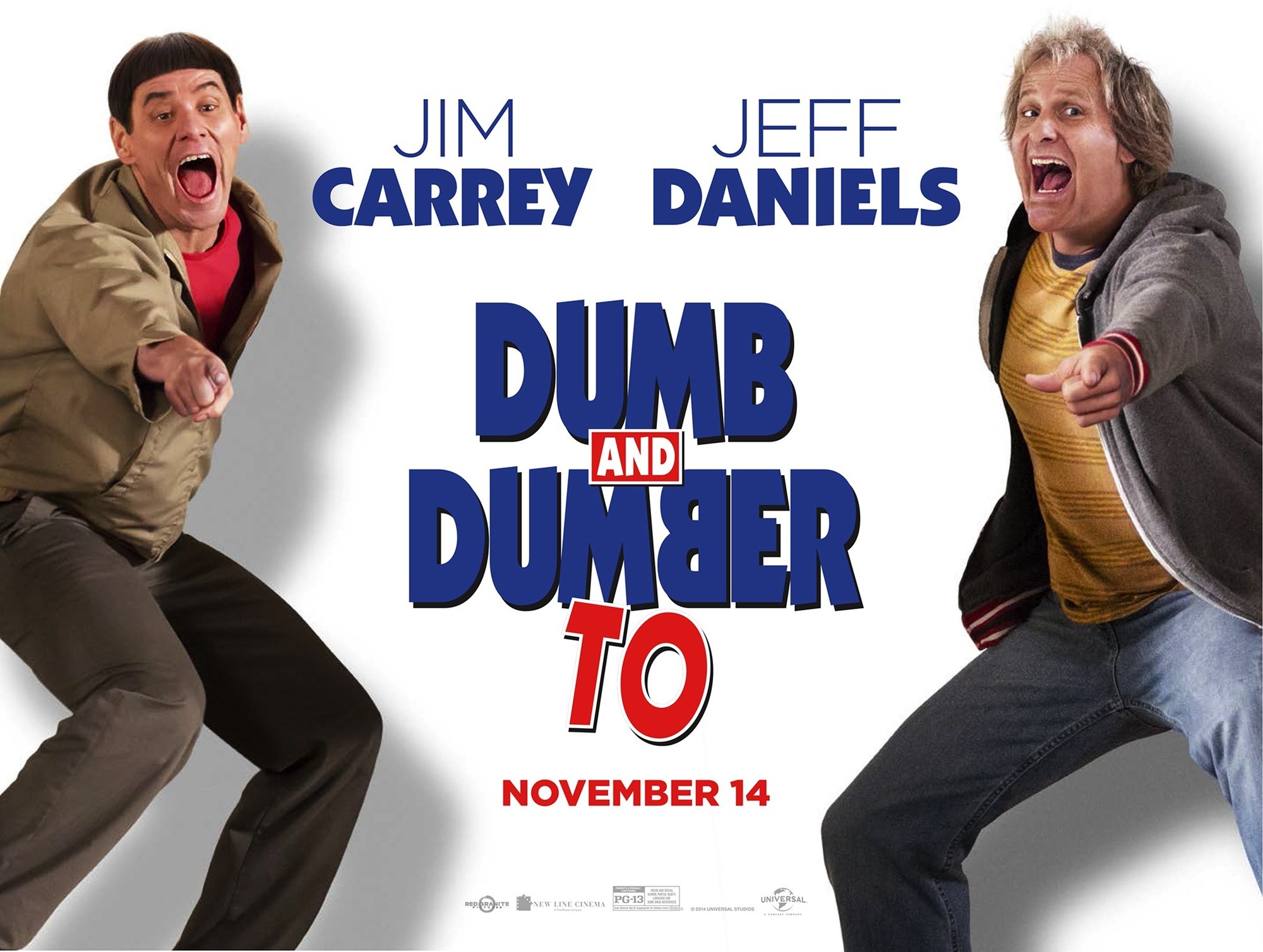 Poster of Universal Pictures' Dumb and Dumber To (2014)